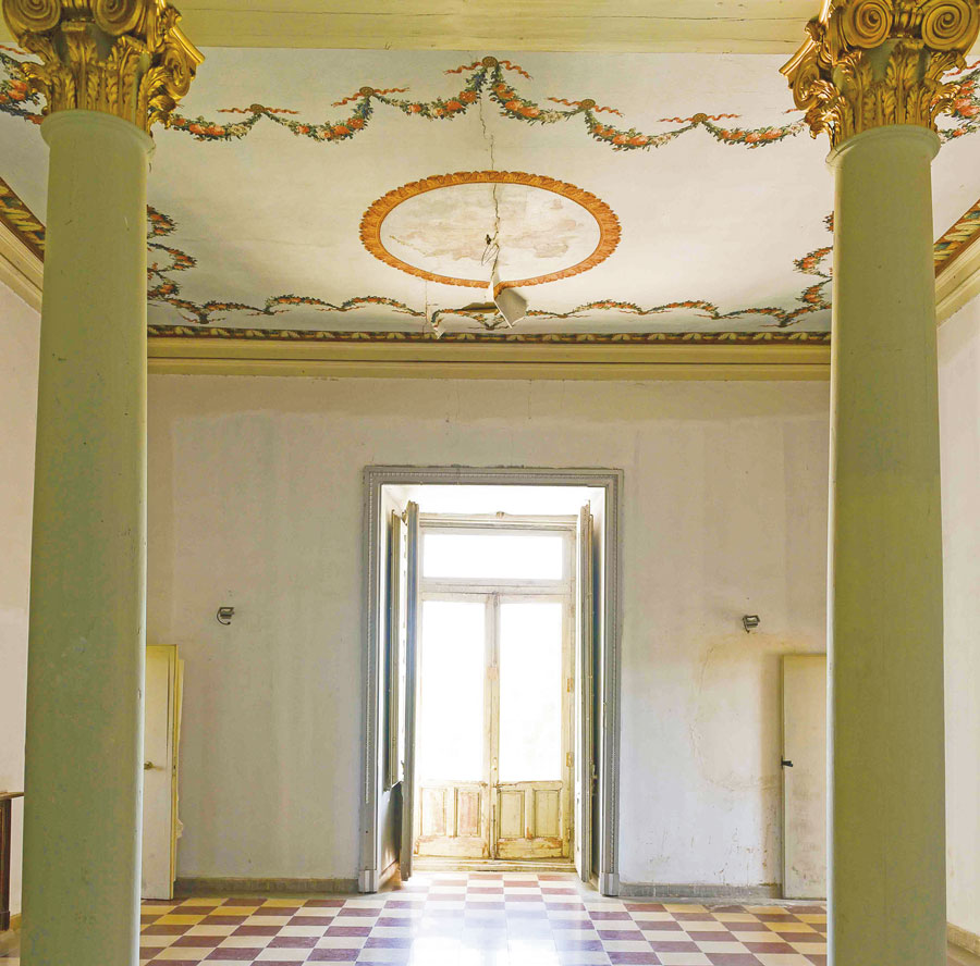 El dormitorio de la condesa de Chinchón en el palacio de Boadilla del Monte