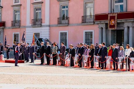 Jura de bandera en Boadilla del Monte. 25 de marzo de 2023, sábado