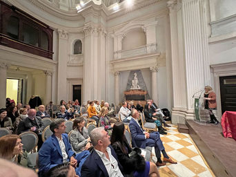 Ceremonia de entrega de premios a los ganadores del I Concurso Internacional de Relato Breve Ilustrado Microrrelatos del Palacio de Boadilla del Monte