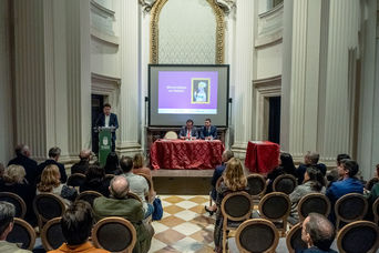 Ceremonia de entrega de premios a los ganadores del I Concurso Internacional de Relato Breve Ilustrado Microrrelatos del Palacio de Boadilla del Monte