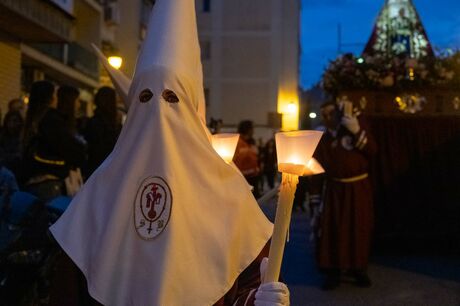 Semana Santa 2023. Boadilla del Monte. Procesión de la Virgen de la Soledad el pasado 31 de marzo. Viernes de Dolores