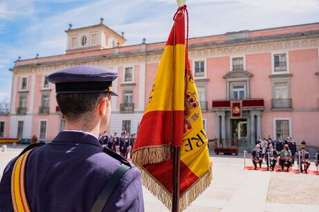 Jura de bandera en Boadilla del Monte. 25 de marzo de 2023, sábado