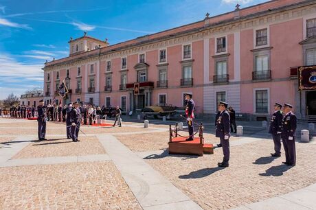 Jura de bandera en Boadilla del Monte. 25 de marzo de 2023, sábado