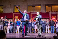 Fiestas Boadilla del Monte 2022. Pregón de Manuel Asenjo (con el alcalde, Javier Úbeda)