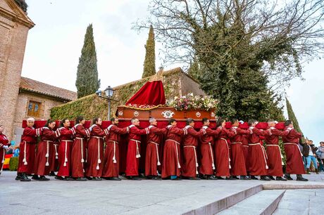 Semana Santa 2023. Boadilla del Monte. Procesión de la Virgen de la Soledad el pasado 31 de marzo. Viernes de Dolores