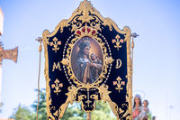 Fiestas Boadilla del Monte 2022. Procesión de la Virgen del Rosario