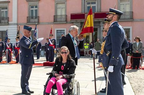 Jura de bandera en Boadilla del Monte. 25 de marzo de 2023, sábado