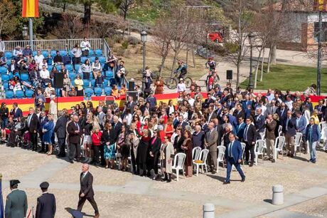 Jura de bandera en Boadilla del Monte. 25 de marzo de 2023, sábado.