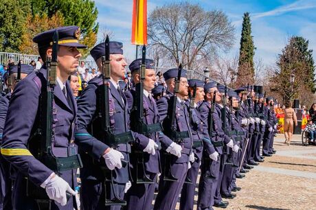 Jura de bandera en Boadilla del Monte. 25 de marzo de 2023, sábado