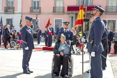 Jura de bandera en Boadilla del Monte. 25 de marzo de 2023, sábado