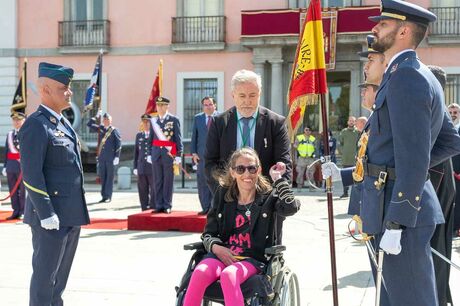 Jura de bandera en Boadilla del Monte. 25 de marzo de 2023, sábado