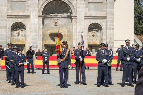 Jura de bandera en Boadilla del Monte. 25 de marzo de 2023, sábado