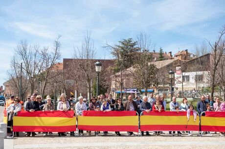 Jura de bandera en Boadilla del Monte. 25 de marzo de 2023, sábado