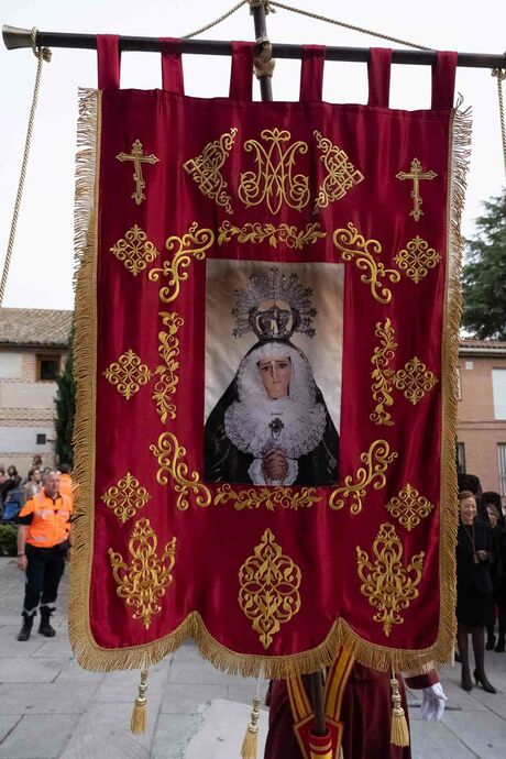 Semana Santa 2023. Boadilla del Monte. Procesión de la Virgen de la Soledad el pasado 31 de marzo. 