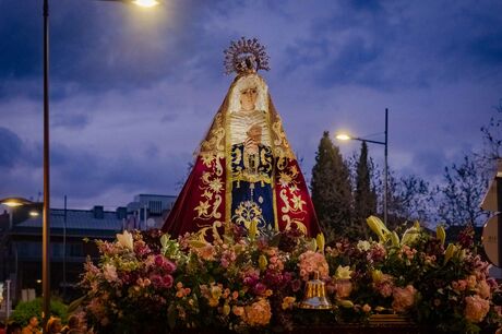 Semana Santa 2023. Boadilla del Monte. Procesión de la Virgen de la Soledad el pasado 31 de marzo. Viernes de Dolores