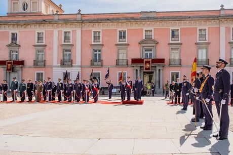 Jura de bandera en Boadilla del Monte. 25 de marzo de 2023, sábado