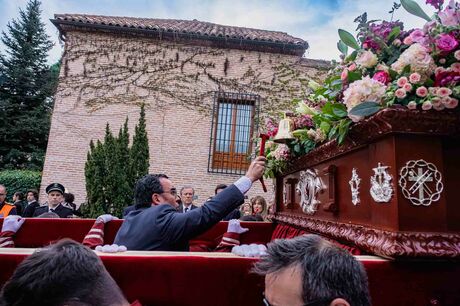 Semana Santa 2023. Boadilla del Monte. Procesión de la Virgen de la Soledad el pasado 31 de marzo. Viernes de Dolores