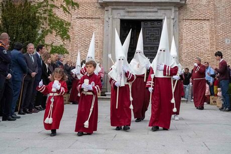 Semana Santa 2023. Boadilla del Monte. Procesión de la Virgen de la Soledad el pasado 31 de marzo. 