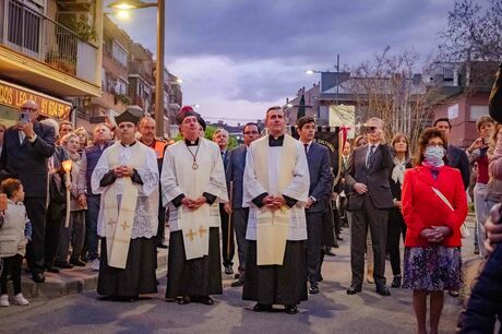 Semana Santa 2023. Boadilla del Monte. Procesión de la Virgen de la Soledad el pasado 31 de marzo. Viernes de Dolores