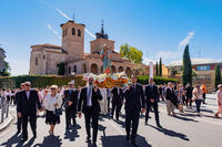 Fiestas Boadilla del Monte 2022. Procesión de la Virgen del Rosario