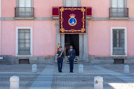 Jura de bandera en Boadilla del Monte. 25 de marzo de 2023, sábado