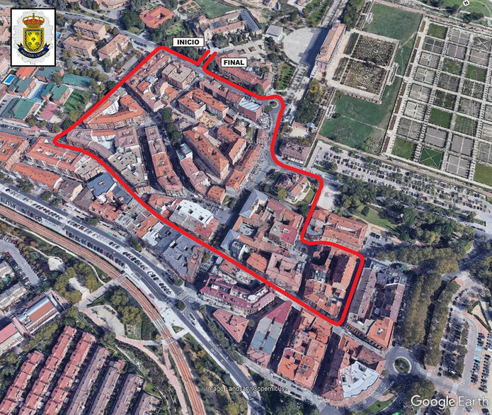 Semana Santa en Boadilla del Monte 2023. Recorrido de la procesión de la Cofradía de la Santísima Virgen de la Solidad por las calles del casco histórico. La procesión comenzará sobre las 20.00.