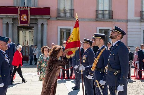 Jura de bandera en Boadilla del Monte. 25 de marzo de 2023, sábado