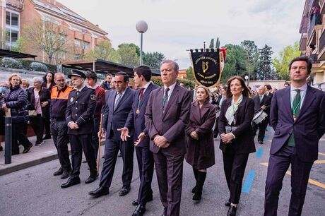 Semana Santa 2023. Boadilla del Monte. Procesión de la Virgen de la Soledad el pasado 31 de marzo. Viernes de Dolores