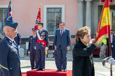 Jura de bandera en Boadilla del Monte. 25 de marzo de 2023, sábado