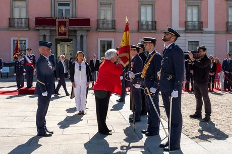 Jura de bandera en Boadilla del Monte. 25 de marzo de 2023, sábado