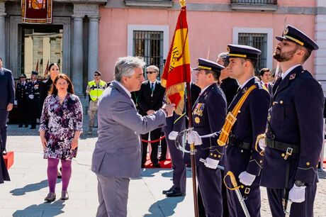 Jura de bandera en Boadilla del Monte. 25 de marzo de 2023, sábado