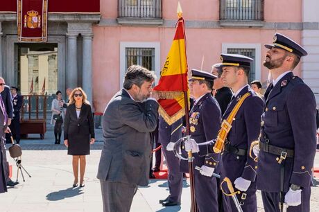 Jura de bandera en Boadilla del Monte. 25 de marzo de 2023, sábado