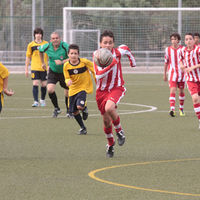 Instante de uno de los partidos celebrados en el II Torneo del C.D. Nuevo Boadilla.