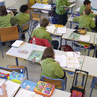 Niños en el aula.