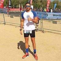 Emilio Moreno, vecino de Boadilla que participará el próximo 17 de mayo en Ironman en Barcelona.