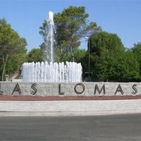 Nueva fuenta en la urbanización Las Lomas, de Boadilla del Monte.
