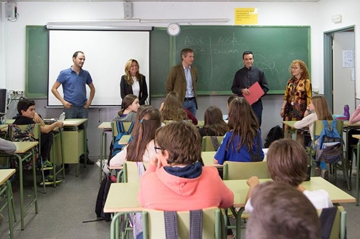 Campañas de igualdad en los colegios.