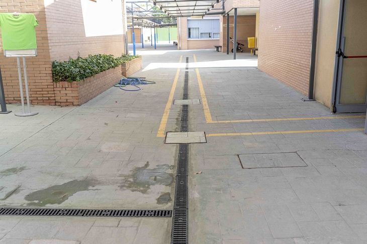 Mejoras en el colegio García Lorca.