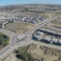Imagen aérea del nuevo desarrollo urbanístico de El Pastel.