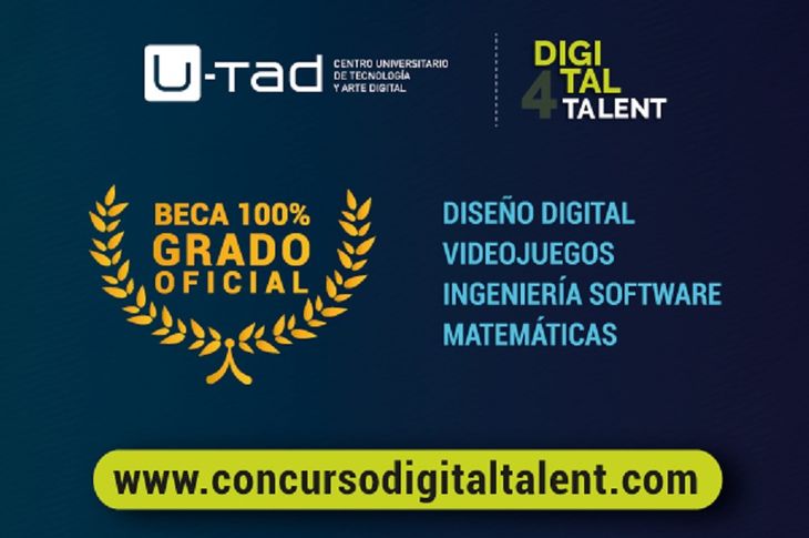U-tad beca el talento digital.