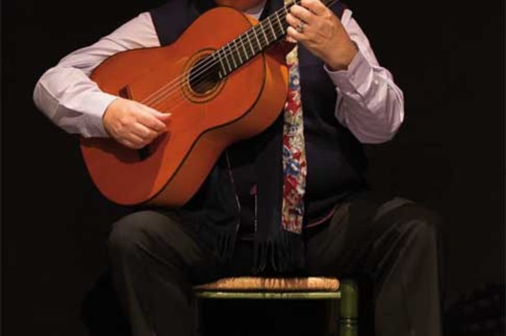 Antonio "El Muñeco", guitarrista. Imagen de Emilio Navas