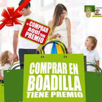 Comprar en Boadilla tiene premio. La campaña, que dura hasta el próximo 5 de enero, incluye el sorteo de múltiples regalos entre todos los clientes de los comercios participantes en la misma.