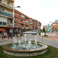 El casco antiguo de Boadilla. Imagen de la calle José Antonio.