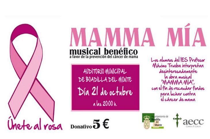 MAMMA MÍA, musical benéfico.