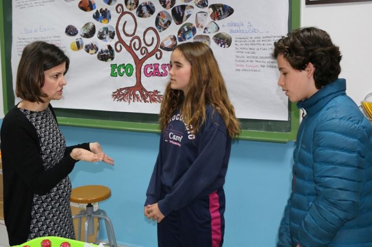 El Casvi, en el encuentro 'Eco-Escuelas'.