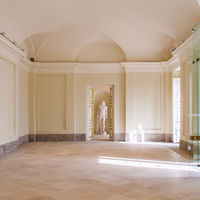 Sala de la Música del Palacio del Infante Don Luis, a la que se accede desde el interior o desde los jardines. Imagen: Emilio Navas.