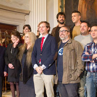 El alcalde de Boadilla del Monte, Antonio González Terol, estuvo hoy en el palacio del Infante don Luis despidiendo al equipo de la película Las Brujas de Zugarramurdi, dirigida por Alex de la Iglesia. El alcalde de Boadilla del Monte, Antonio González Terol, estuvo hoy en el palacio del Infante don Luis despidiendo al equipo de la película Las Brujas de Zugarramurdi, dirigida por Alex de la Iglesia.