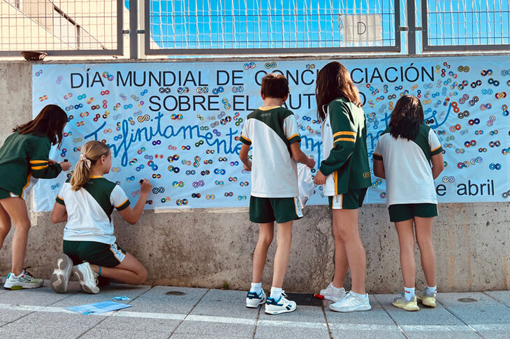 El colegio Quercus de Boadilla del Monte, comprometido con el autismo