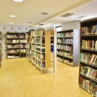 Biblioteca en el Ayuntamiento.