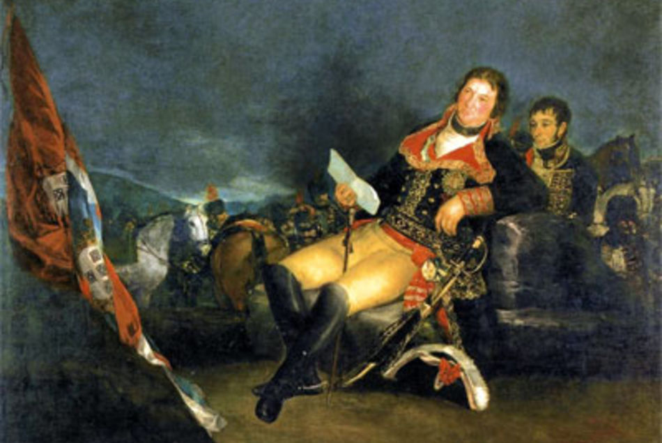 Manuel Godoy, duque de Alcudia y Príncipe de la Paz (1801). Francisco de Goya.